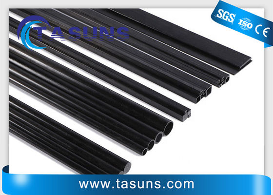 جودة  Waterproof Pultruded Carbon Fiber Rod Solid Square Rod For Concrete Reinforcement مصنع