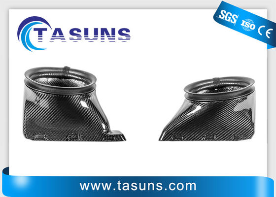 جودة  CE Carbon Fiber Intake Front Bumper Intake Hole Air Duct Cover مصنع