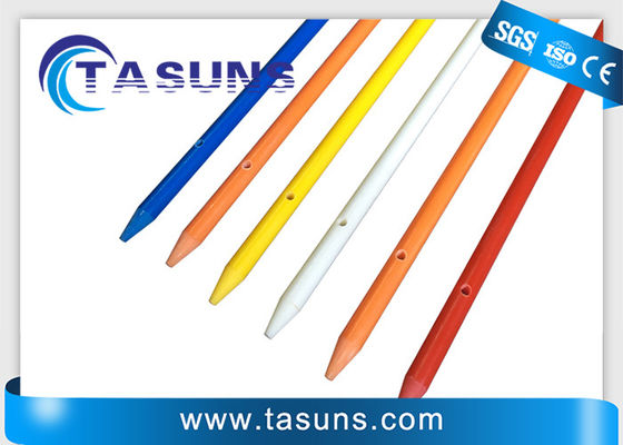 جودة  Round Pre Drilled Pultruded Fiberglass Rod Electric Fence Posts Rods مصنع